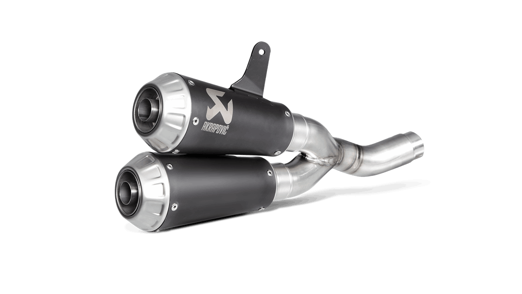 Akrapovic Black Titanium GP Slip-On Exhaust Ducati Scrambler / Monster 797 Akrapovic Black Titanium GP Slip-On Exhaust Ducati Scrambler / Monster 797